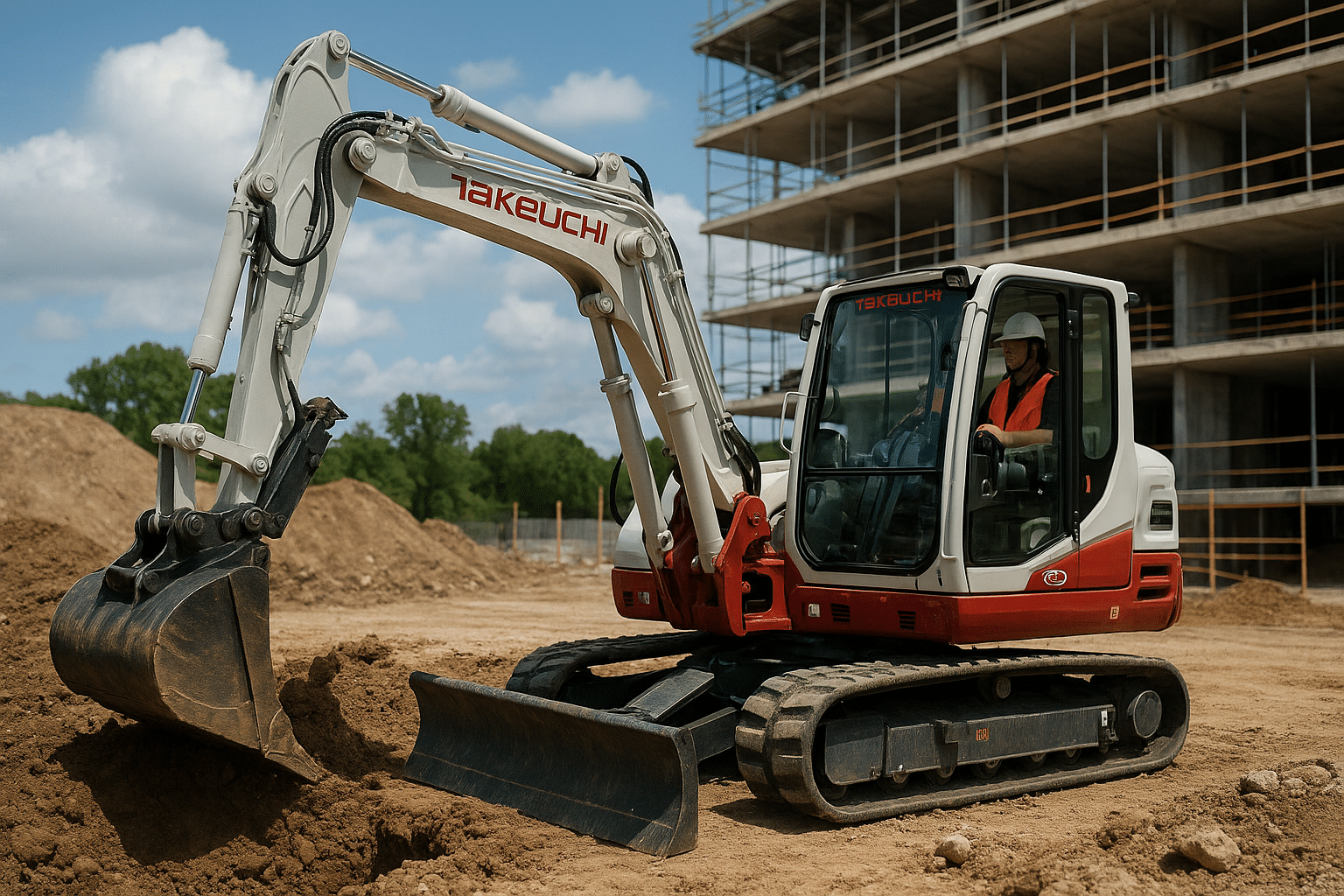 Takeuchi: En Innovativ Løsning til Byggebranchen